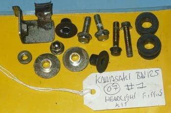 KAWASAKI BN125 FRONT HEADLIGHT FITTING KIT #1 (LOC-C)