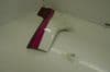 KAWASAKI EX500,  36001-1349 RIGHT SIDE PANEL FAIRING  #27 (U4R)