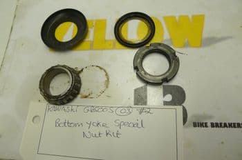 KAWASAKI GPZ500 S BOTTOM YOKE SPECIAL NUT KIT #2 (CON-B)