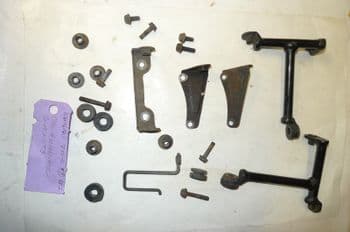 KAWASAKI ZX6-R BREAKING. OIL & RADIATOR BRACKETS #1((LOC-C))