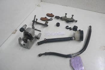 KAWASAKI ZX6-R BREAKING. REAR BRAKE SYSTEM PARTS #1((LOC-C))