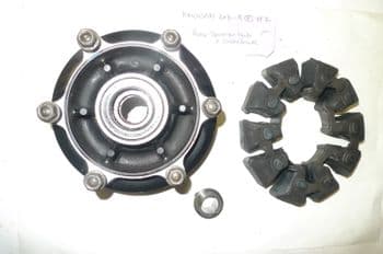 KAWASAKI ZX6-R BREAKING. REAR SPROCKET HUB & CUSH DRIVE #1((LOC-C))