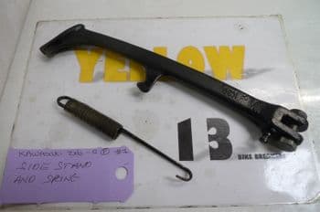 KAWASAKI ZX6-R BREAKING. SIDE STAND & SPRING #1((LOC-C))