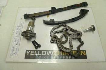 KAWASAKI ZX6-R CAM CHAIN TENSIONERS + PARTS YELLOW 13 BREAKERS #2(LOC-F)