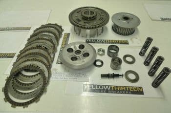 KAWASAKI ZX6-R CLUTCH BASKET DRUM ETC. YELLOW 13 BIKE BREAKERS ((WEB-STOCK)) #2(LOC-F)