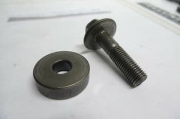 KAWASAKI ZX6-R FLYWHEEL CENTRE BOLT + WASHER YELLOW 13 BREAKERS #2(LOC-F)