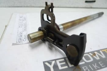 KAWASAKI ZX6-R  GEAR SELECTOR SHAFT      YELLOW 13 BIKE BREAKERS  #2(LOC-F)