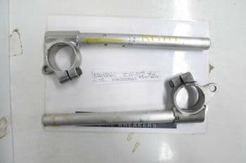 KAWASAKI ZX6-R L + R HANDLEBARS YELLOW 13 BIKE BREAKERS #2(LOC-F)