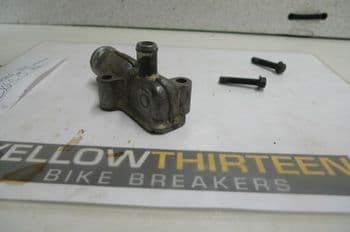 KAWASAKI ZX6-R  REAR OF BARRELS HOSE MANIFOLD      YELLOW 13 BREAKERS  #2(LOC-F)
