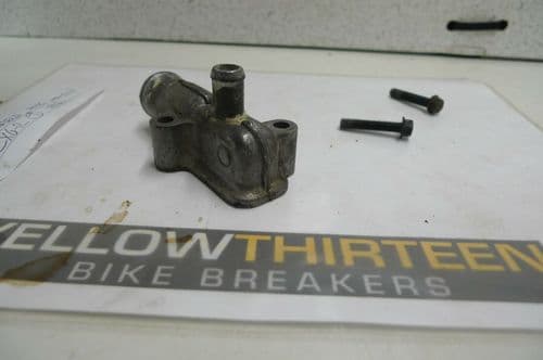 KAWASAKI ZX6-R REAR OF BARRELS HOSE MANIFOLD YELLOW 13 BREAKERS #2(LOC-F)