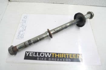 KAWASAKI ZX6-R  REAR SWINGING ARM PIVOT PIN + SPACERS     YELLOW 13   #2(LOC-F)