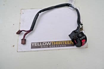 KAWASAKI ZX6-R  RIGHT HANDLEBAR SWITCH GEAR    YELLOW 13 BREAKERS    #2(LOC-F)