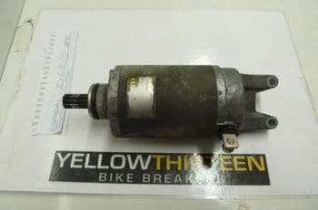 KAWASAKI ZX6-R STARTER MOTOR        YELLOW 13 BIKE BREAKERS  #2(LOC-F)
