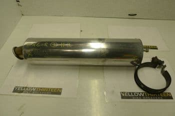 KAWASAKI ZX6-R VIPER TAIL CAN SILENCER YELLOW 13 BIKE BREAKERS #2(LOC-F)