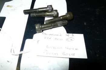 KAWASAKI ZZR600 BREAKING BOTTOM YOKE PINCH BOLTS #1 (WEB-STOCK)(A-SK) (67-B)
