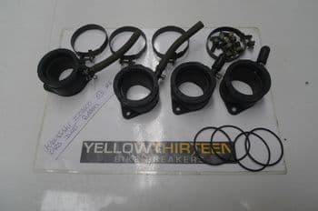 KAWASAKI ZZR600 BREAKING. CARBURETTOR INLET RUBBERS #4 (LOC-C)