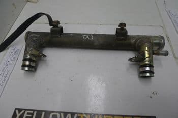 KAWASAKI ZZR600 BREAKING. METAL COOLANT PIPE ((B)) #4 (LOC-C)
