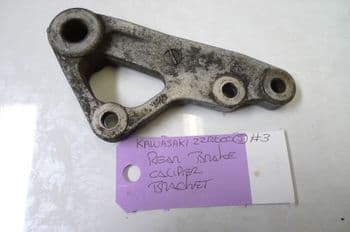 KAWASAKI ZZR600 ZX600-D2 BREAKING.  REAR BRAKE CALIPER CARRIER BRACKET#3 (LOC-C)
