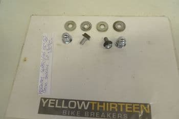 KEEWAY SUPERLIGHT 125  REAR SHOCK ABSORBER TOP & BOTTOM NUTS - BOLTS (LOC-A)