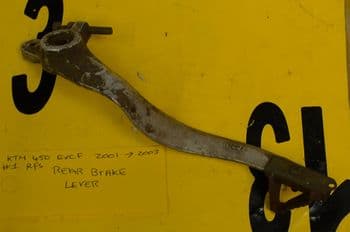 KTM 450 EXCF RFS REAR BRAKE LEVER #1 (LOC-A)