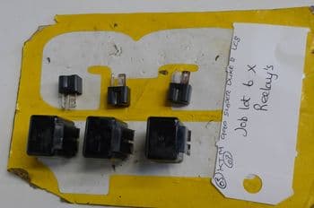 KTM 990 SUPER DUKE LC8 JOB LOT 6 x RELAYS (CON-B)
