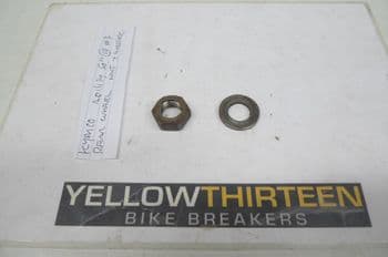 KYMCO AGILITY 50cc BREAKING NOW. REAR WHEEL NUT & WASHERS #3 (67-C)