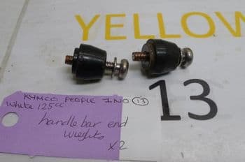 KYMCO PEOPLE ONE 125i BREAKING. HANDLEBAR END WEIGHT X2 BIKE BREAKING (LOC-A)