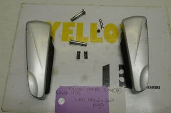 KYMCO PEOPLE ONE 125i BREAKING. LEFT & RIGHT PILLION FOOT PEGS (LOC-A)