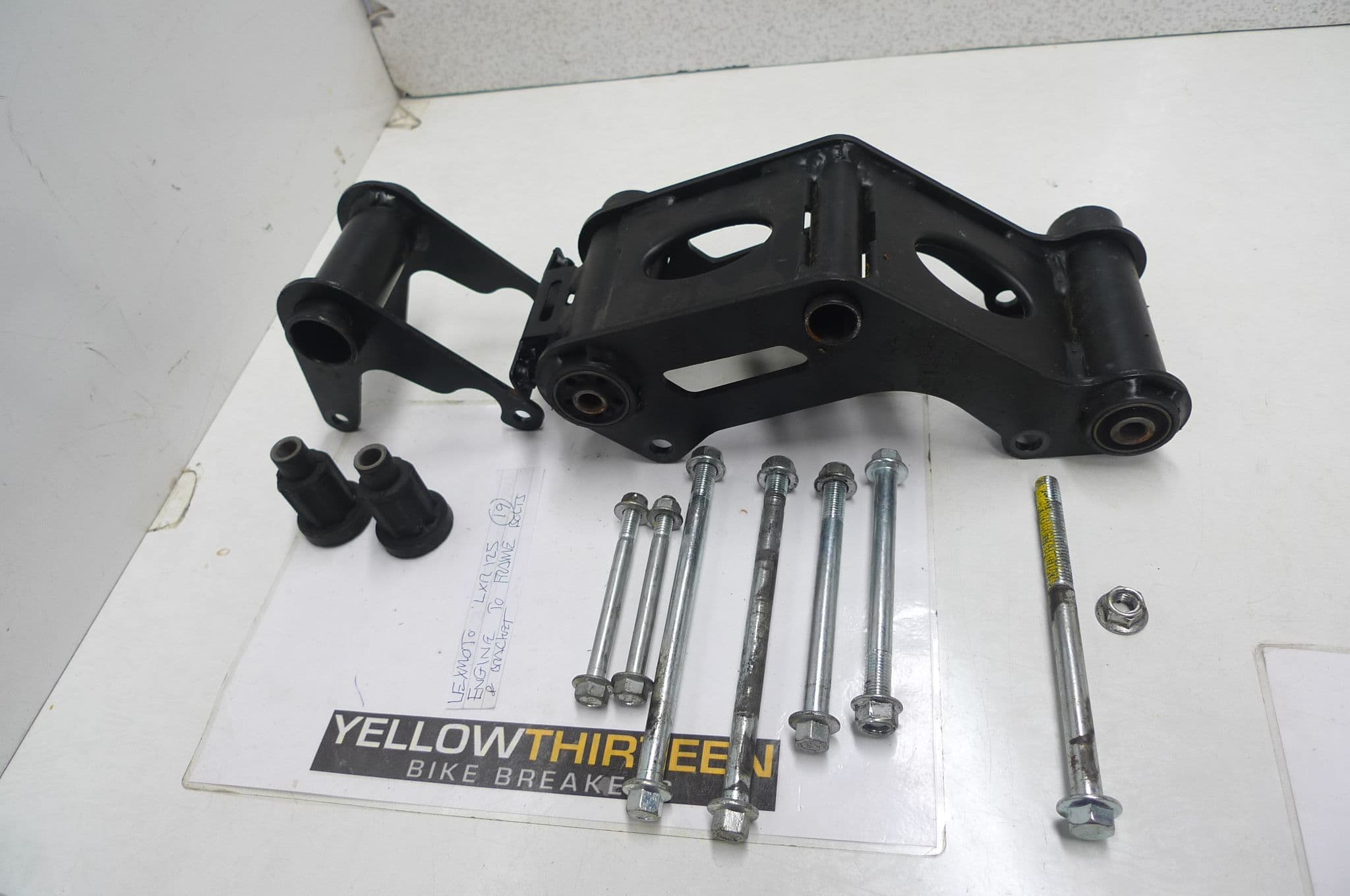 LEXMOTO LXR125 ENGINE TO FRAME BOLTS & BRACKETS LOC-A