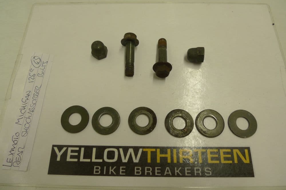 LEXMOTO MICHIGAN 125 BREAKING REAR SHOCK ABSORBER BOLTS BIKE BREAKERS LOC-A LEXMOTO MICHIGAN 125 BREAKING REAR SHOCK ABSORBER BOLTS BIKE BREAKERS LOC-A