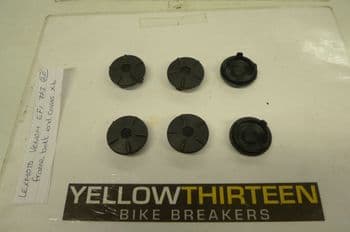 LEXMOTO VENOM 125 EFI FRAME BOLT END COVERS x 6 #1 (LOC-A)