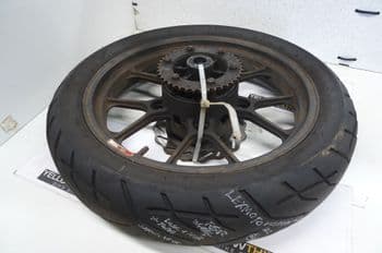 LEXMOTO VENOM 125 EFI REAR WHEEL + DISC + HUB + TYRE #1 (LOC-A)