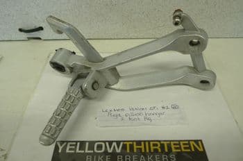 LEXMOTO VENOM 125 EFI RIGHT PILLION FOOT PEG & HANGER #1 (LOC-A)