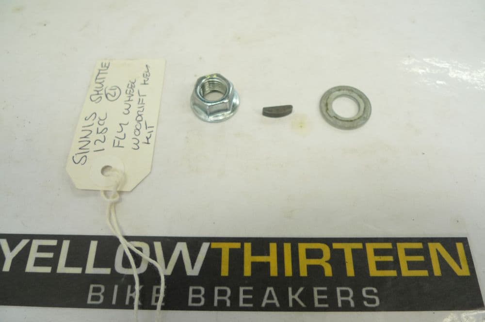 SINNIS SHUTTLE 125 FLYWHEEL WOODRUFF KEY KIT LOC67C
