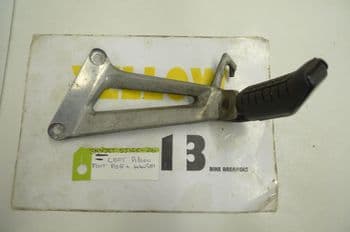SKY JET SJ125-26 LEFT PILLION FOOT PEG & HANGER (CON-B)