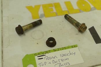 SKY JET SJ125-26  REAR SHOCK ABSORBER TOP & BOTTOM BOLTS   (CON-B)