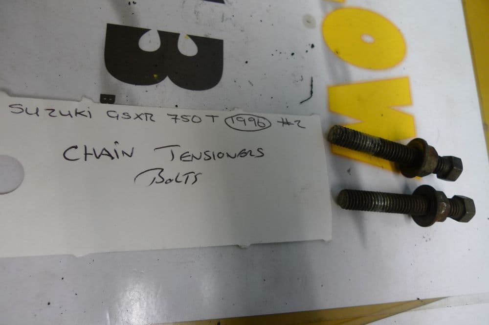 SUZUKI GSXR 750 T SRAD BREAKING A-L-L PARTS CHAIN TENSIONER BOLTS 2 LOC-A