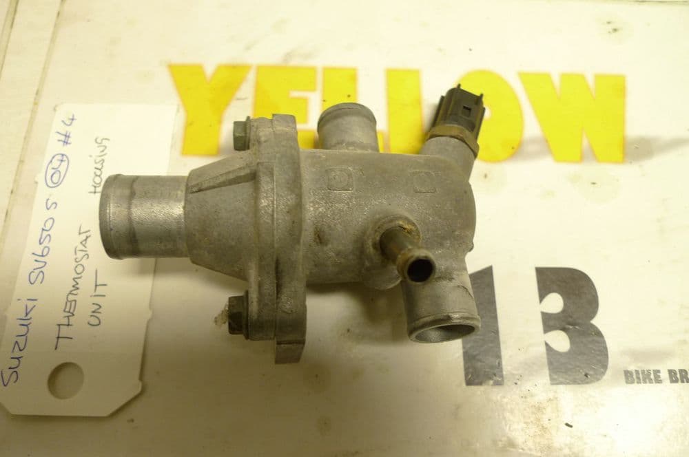 SUZUKI SV650 BREAKING RADIATOR THERMOSTAT HOUSING 4 LOCC