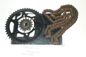 TRIUMPH STREET TRIPLE R 675 CHAIN AND SPROCKETS (CON-B)