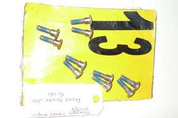 TRIUMPH STREET TRIPLE R 675 FRONT BRAKE DISC BOLTS (CON-B)