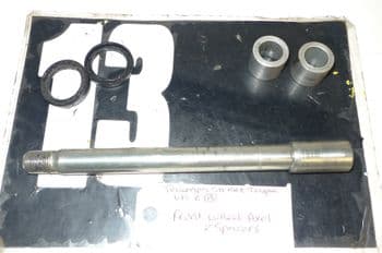 TRIUMPH STREET TRIPLE R 675 FRONT WHEEL AXLE & SPACERS (CON-B)