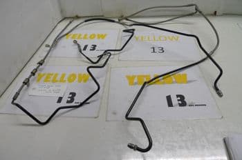 TRIUMPH STREET TRIPLE R 675 JOB-LOT OF BRAKE HOSE PIPES (CON-B)