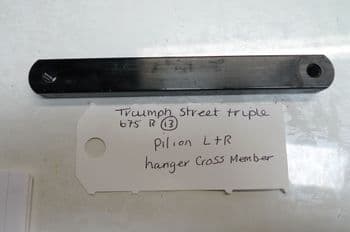 TRIUMPH STREET TRIPLE R 675 PILLION LEFT & RIGHT HANGER CROSS MEMBER (CON-B)