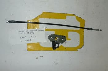TRIUMPH STREET TRIPLE R 675 SEAT CATCH & CABLE (CON-B)