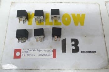 TRIUMPH TIGER 1050 6 x RELAY ASSORTMENT (CON-F)