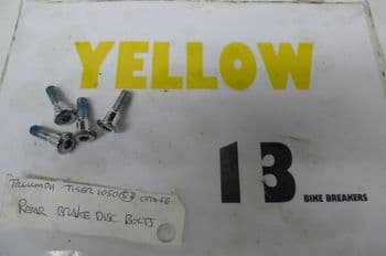 TRIUMPH TIGER 1050 REAR BRAKE DISC BOLTS (CON-F)