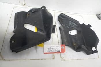 TRIUMPH TROPHY 900 L + R HEADSTOCK FRAME COVERS #3 (LOC-C)