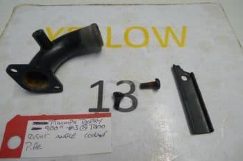 TRIUMPH TROPHY 900 RIGHT ANGLE COOLANT PIPE #3 (LOC-C)