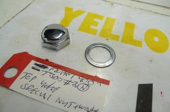 TRIUMPH TROPHY 900 TOP YOKE SPECIAL NUT & WASHER #3 (LOC-C)