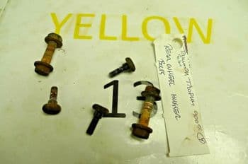 TRIUMPH TROPHY 900cc REAR WHEEL HUGGER BOLTS #2 (LOC-F)